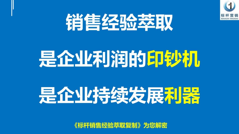 标杆销售经验萃取复制，销售话术提炼萃取，李一环标杆营销商学院_09